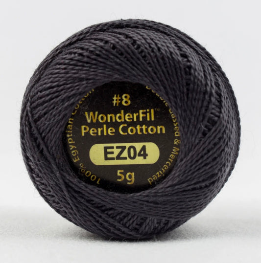 Eleganza Wonderfil, Perle Cotton Ball, 8wt, 5Gram, 42yd, Manatee EL5G-4