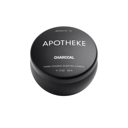Charcoal Mini Tin Candle by Apotheke