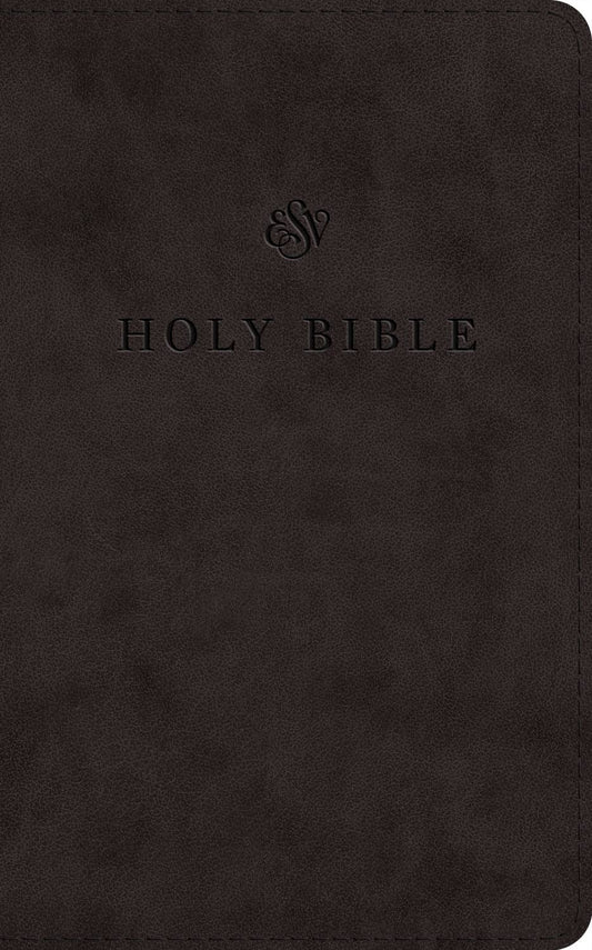 ESV Premium Church Bible by Crossway (TruTone Black, Large Print, Red Letter)