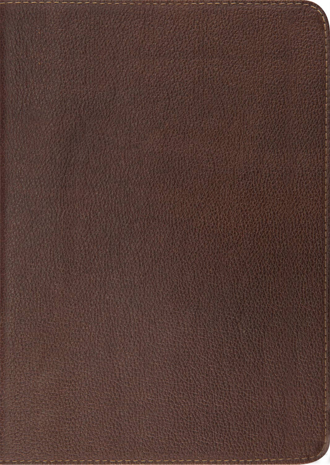 ESV Study Bible by Crossway (Cowhide Leather, Deep Brown)