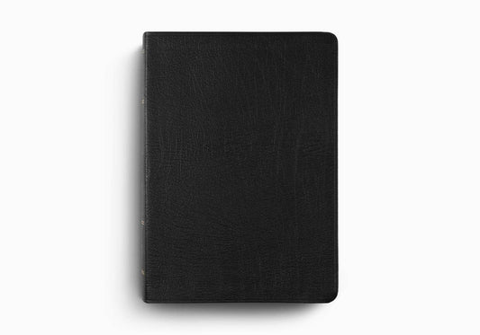 ESV Study Bible by Crossway (Genuine Leather, Black)