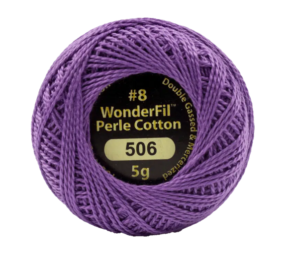 Eleganza Wonderfil, Perle Cotton Ball, 8wt, 5Gram, 42yd, Baubles 506