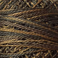 Valdani Variegated Pearl Cotton Ball Sz8 73yd Bronze P9