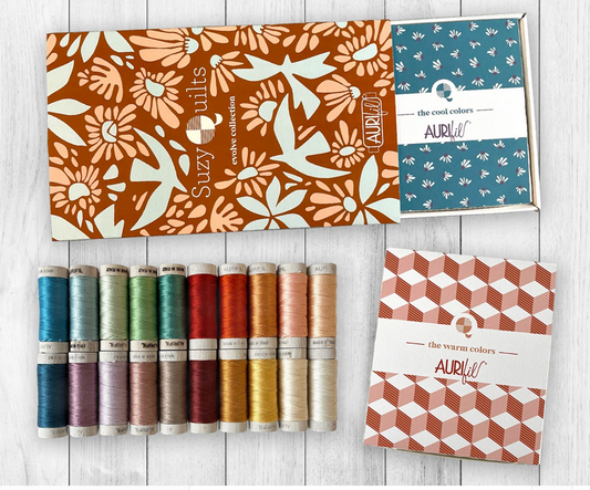 Evolve Thread Collection by Suzy Quilts, Aurifil 8wt, 20 spools