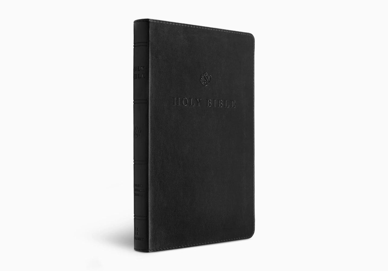 ESV Premium Church Bible by Crossway (TruTone Black, Large Print, Red Letter)