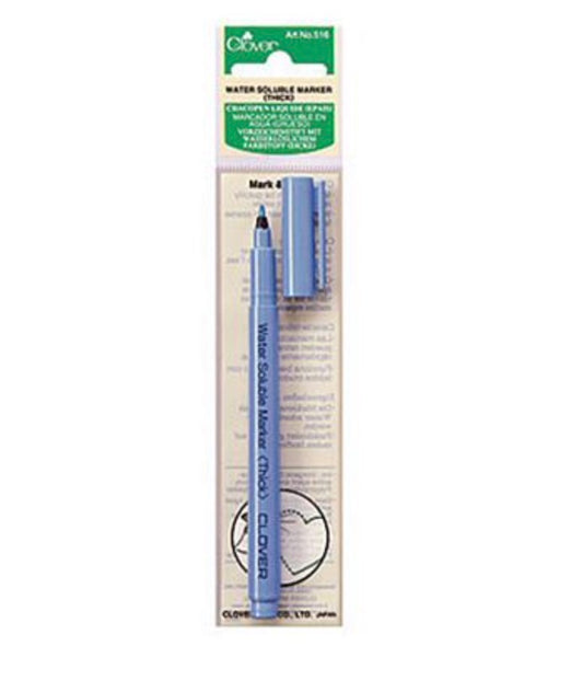 Clover Thick Point Water Soluble Mark