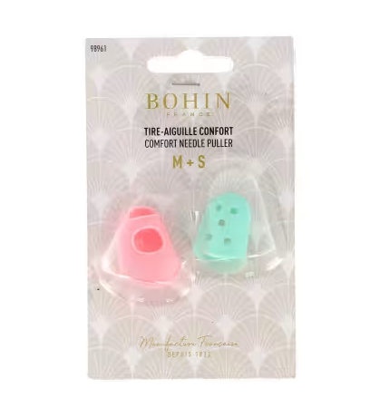 Bohin Silicone Needle Puller Medium and Small 2pk