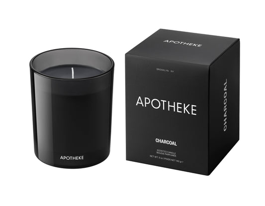 Charcoal Petite Candle by Apotheke