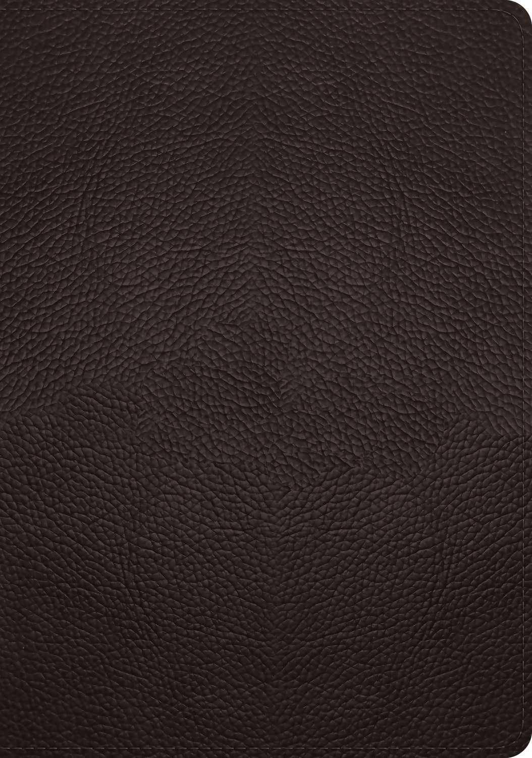 ESV Study Bible by Crossway (Buffalo Leather, Deep Brown)