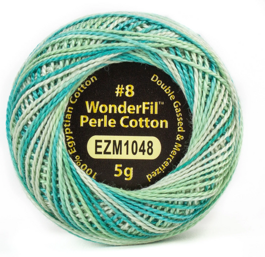 Eleganza Wonderfil, Perle Cotton Ball, 8wt, 5Gram, 42yd, Lakefront EZM1048