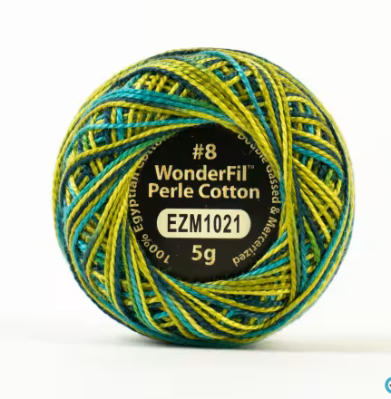 Eleganza Wonderfil, Perle Cotton Ball, 8wt, 5Gram, 42yd, Meditation # EL5GM-1021